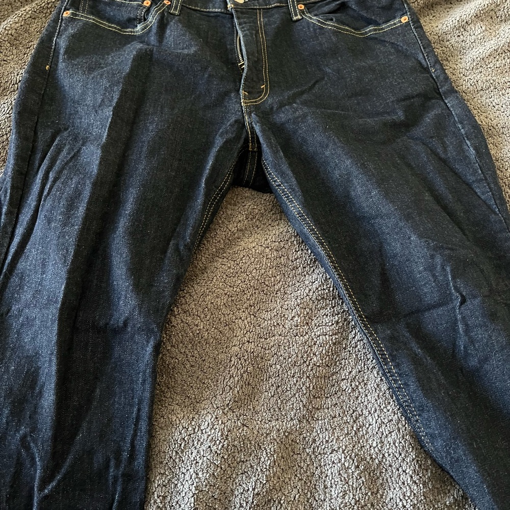 Levi's Men's Deep Indigo Straight Jeans